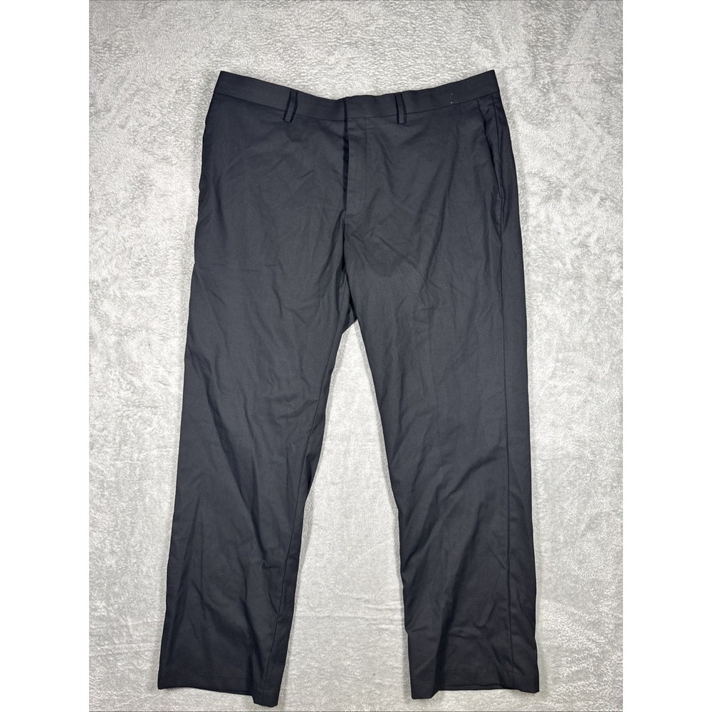 Haggar Men's Size H26 Blue Pleated Dress‎ Shorts Stretch Button
